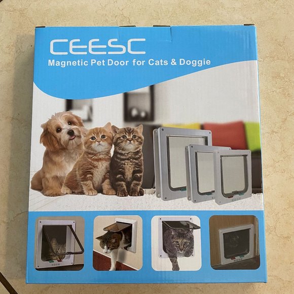 CEESC MAGNETIC PET DOOR FOR CATS & DOGS - Picture 1 of 6